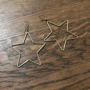 Gold Star Earrings